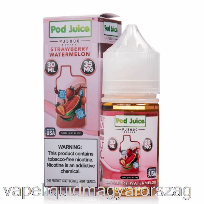 Eper Görögdinnye - Hüvelylé Pj5000 - 30 Ml 55 Mg Vape E Cigi